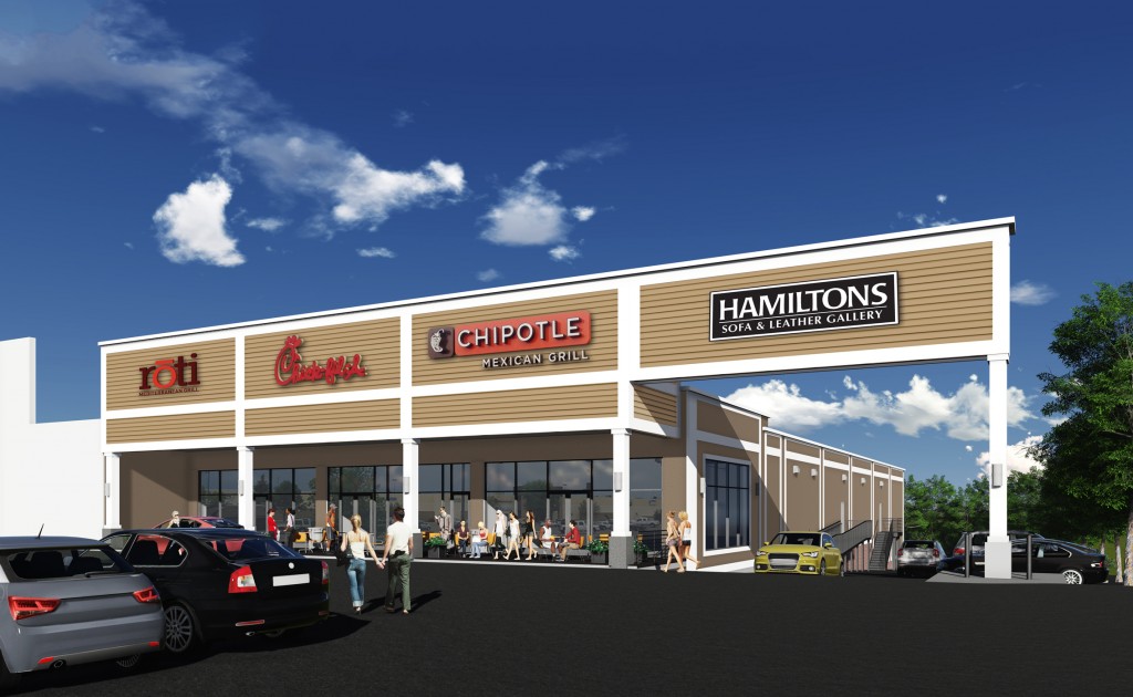 FINMARC MANAGEMENT, INC. SELLS 40,000 SQUARE FOOT SHOPPING CENTER IN